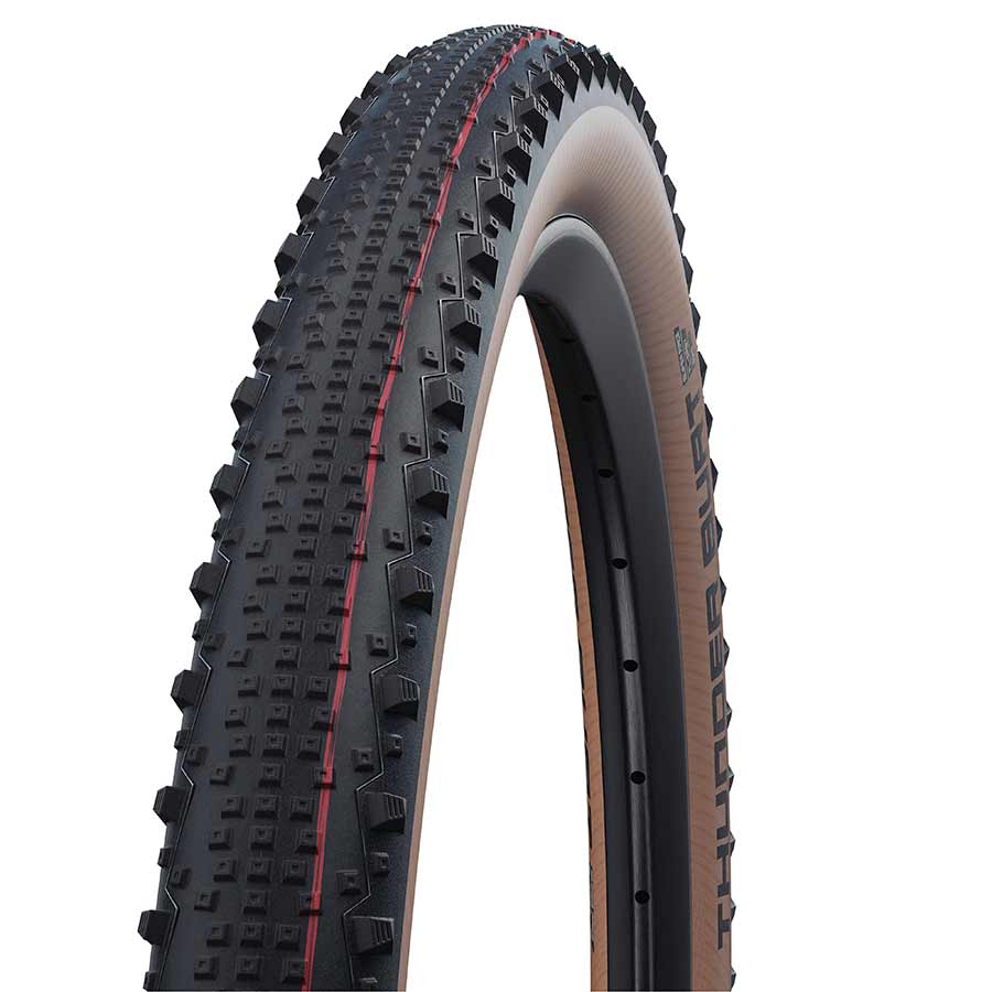 011013-13-29::0::011013-13-29::Schwalbe, Thunder Burt, Pneu, 29''x2.25, Pliable, Tubeless Ready, Addix Speed, Super Ground, TL Easy, Noir