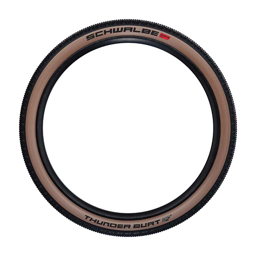011013-15-29::2::011013-15-29::Schwalbe, Thunder Burt, Pneu de VTT, 29''x2.25, Pliable, Tubeless Ready, Addix Speed, Super Race, TL Easy, 'Transparent Sidewall'