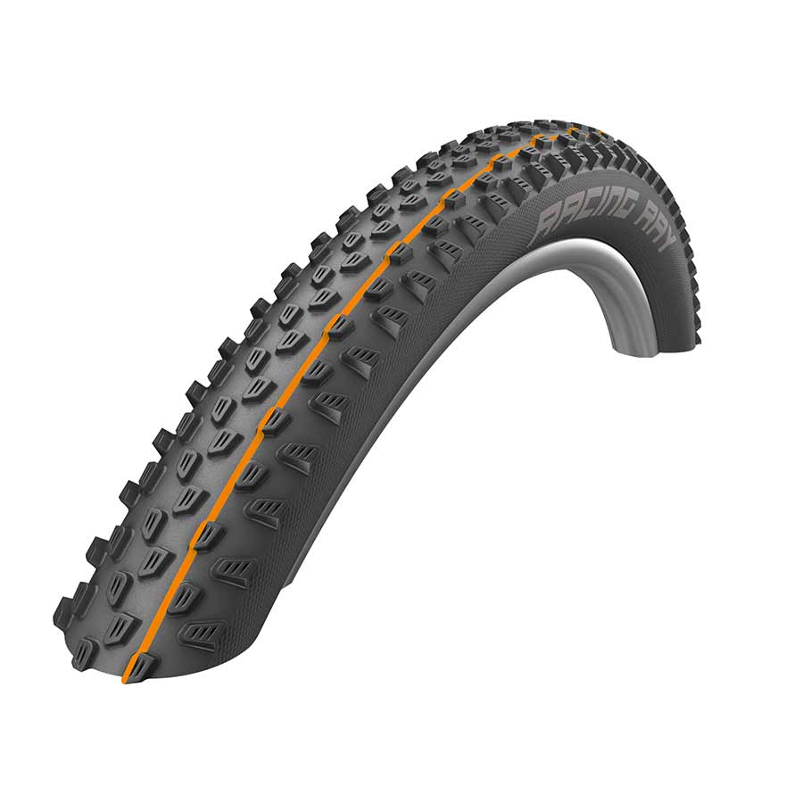 011726-09-29::0::011726-09-29::Schwalbe, Racing Ray Addix, Pneu de VTT, 29''x2.25, Pliable, Tubeless Ready, Addix Speed, Super Race, TL Easy, 67TPI, 'Transparent Sidewall'