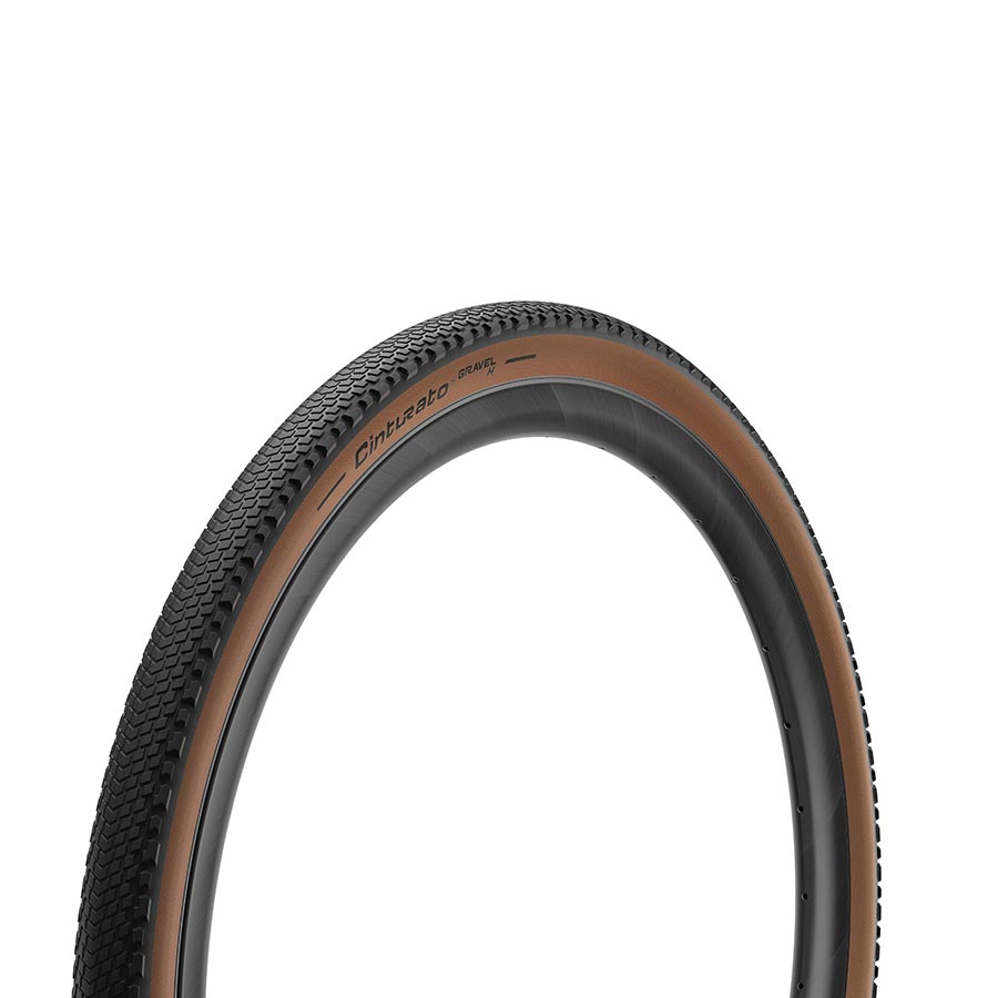 011784-09-700::0::011784-09-700::Pirelli, Cinturato Gravel H, Pneu Gravel, 700x45C, Pliable, Tubeless Ready, SpeedGrip, 127TPI, Flanc Beige