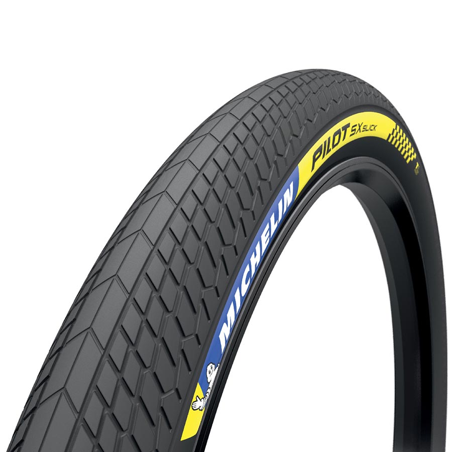 011885-01-20::0::011885-01-20::Michelin, Pilot SX Slick, Pneu, 20''x1.70, Pliable, Tubeless Ready, 60TPI, Noir