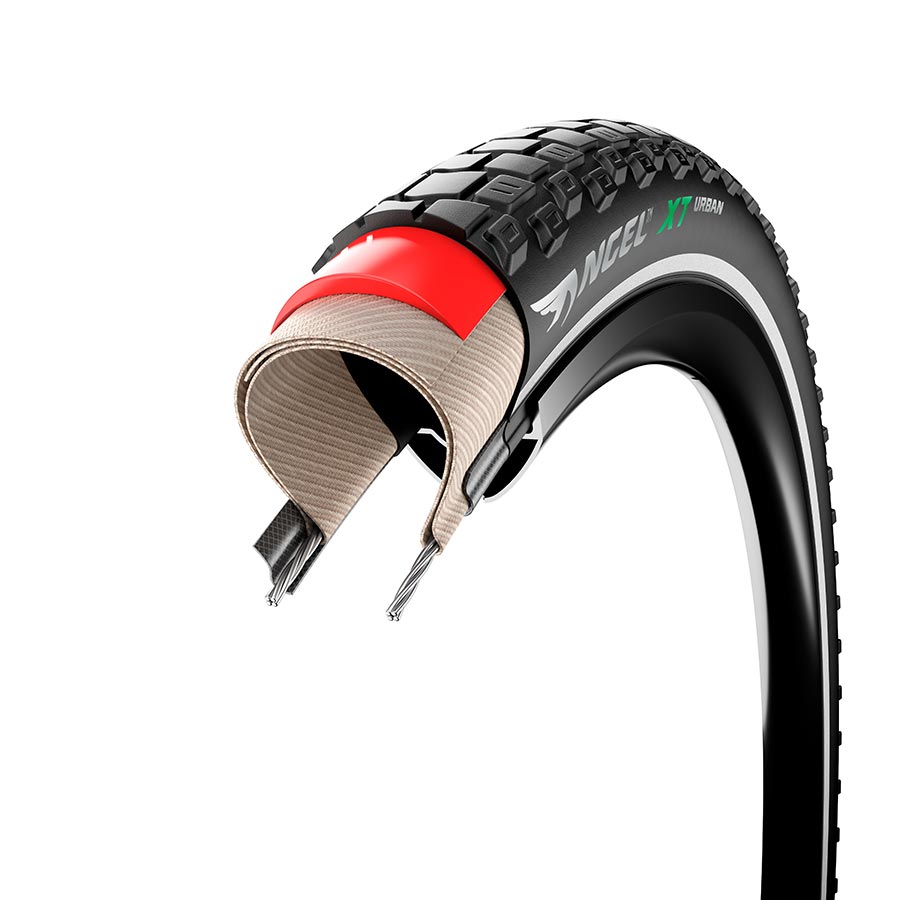 011902-01-700::2::011902-01-700::Pirelli, Angel XT Urban, Pneu pour hybride, 700x32C, Noir