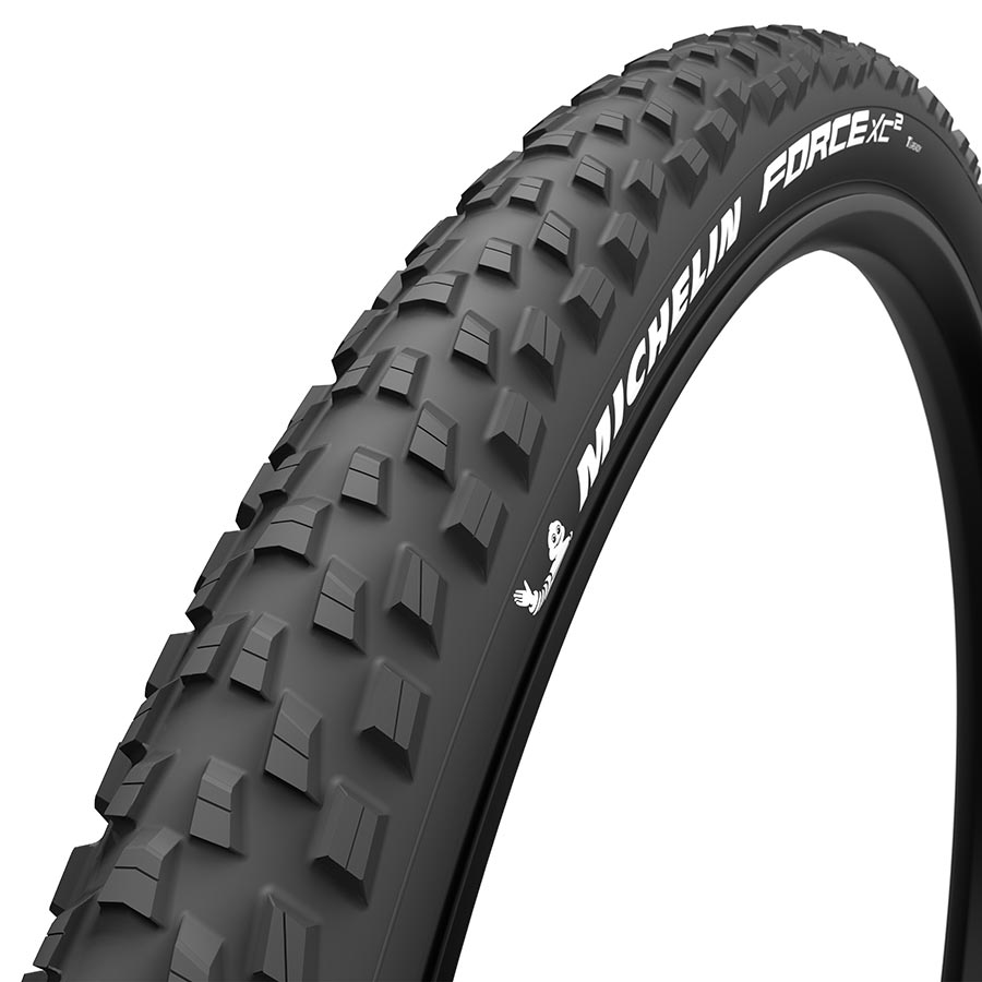 011904-02-29::0::011904-02-29::Michelin, Force XC2 Performance, Pneu de VTT, 29''x2.25, Pliable, Tubeless Ready, GUM-X, HDPROTECTION, 3x60TPI, Noir