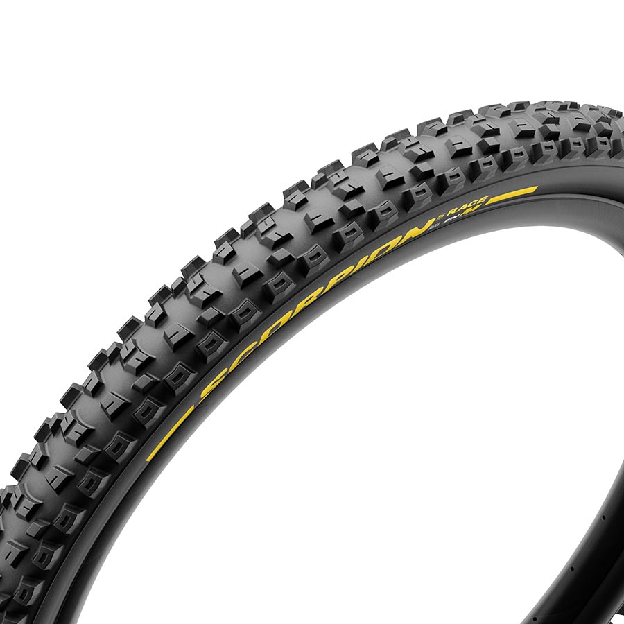 011917-02-29::0::011917-02-29::Pirelli, Scorpion Race Enduro M, Pneu de VTT, 29"x2.50, Pliable, Tubeless Ready, SmartEVO DH, DualWALL, 60TPI, Noir