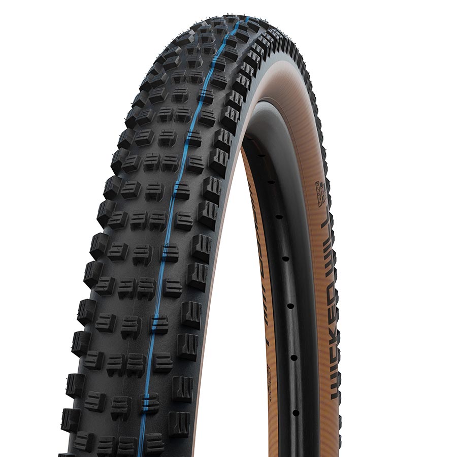 011925-08-29::0::011925-08-29::Schwalbe, Wicked Will, Pneu de VTT, 29"x2.40, Pliable, Tubeless Ready, Addix Speedgrip, Super Race, TL Easy, Transparent Skinwall
