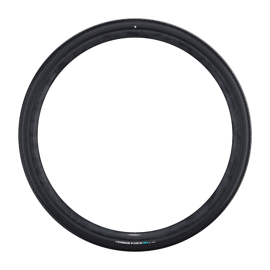 011926-05-700::2::011926-05-700::Schwalbe, G-One RS, Pneu Gravel, 700x43, Pliable, Tubeless Ready, Addix Race, V-Guard, 67TPI, Noir