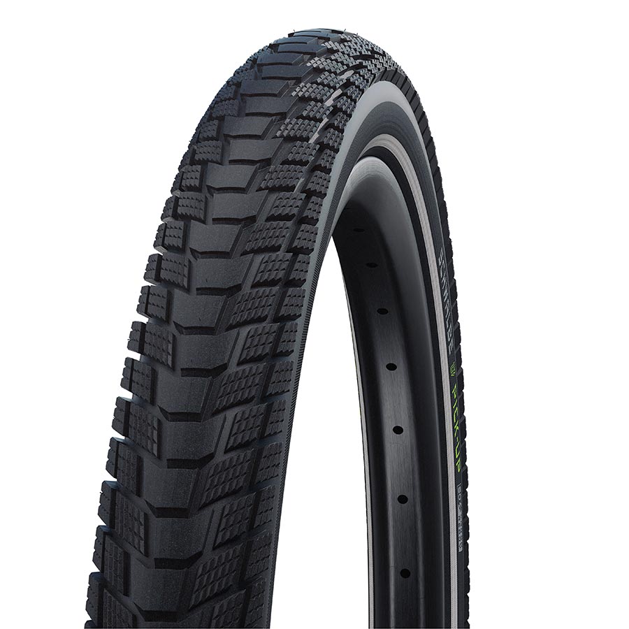 012038-02-26::0::012038-02-26::Schwalbe, PICK-UP, Pneu pour hybride, 26'' x 2.35, Rigide, Boyau, Addix E, Super Defense, 2 x 67 EPI, Noir