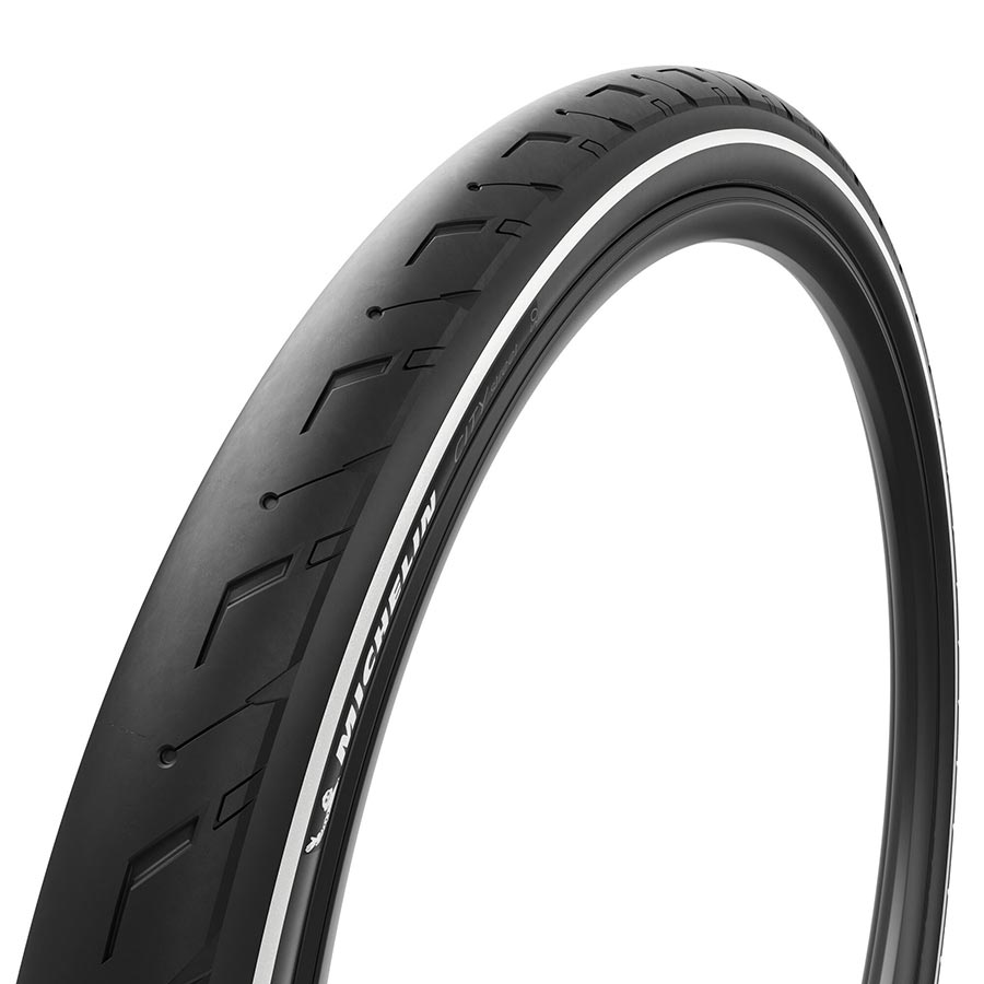012091-01-26::0::012091-01-26::Michelin, City Street, Pneu de route, 26''x1.60, Rigide, Tringle, MAGI-X, Noir