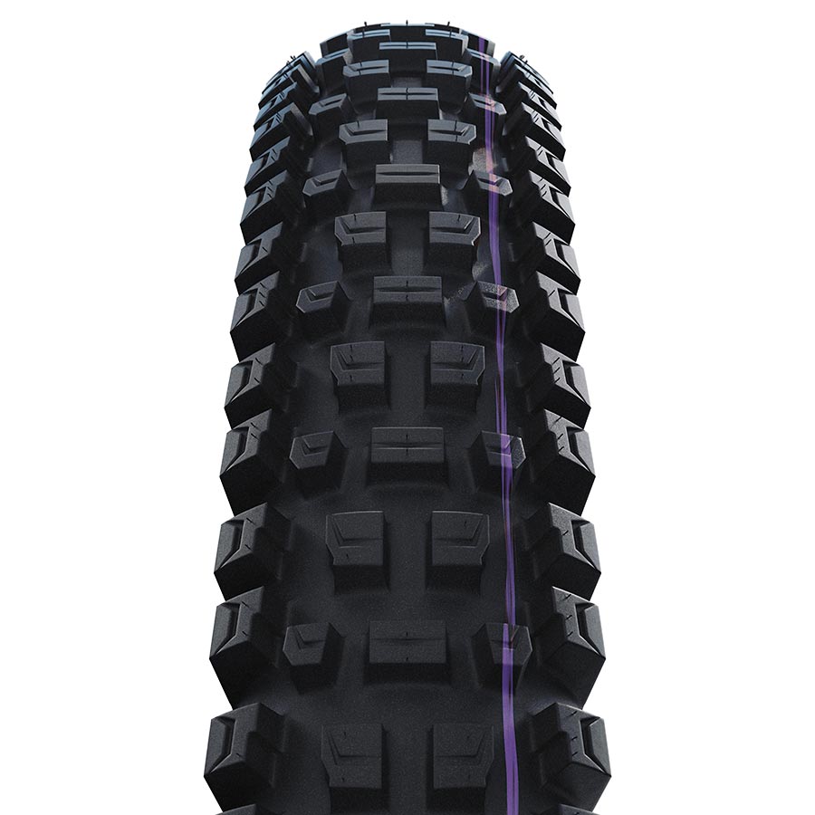 012107-06-29::1::012107-06-29::Schwalbe, Albert Gravity Pro, Pneu de VTT, 29"x2.60, Pliable, Tubeless Ready, Addix Ultra Soft, Gravity Pro - Radial, 67TPI, Noir