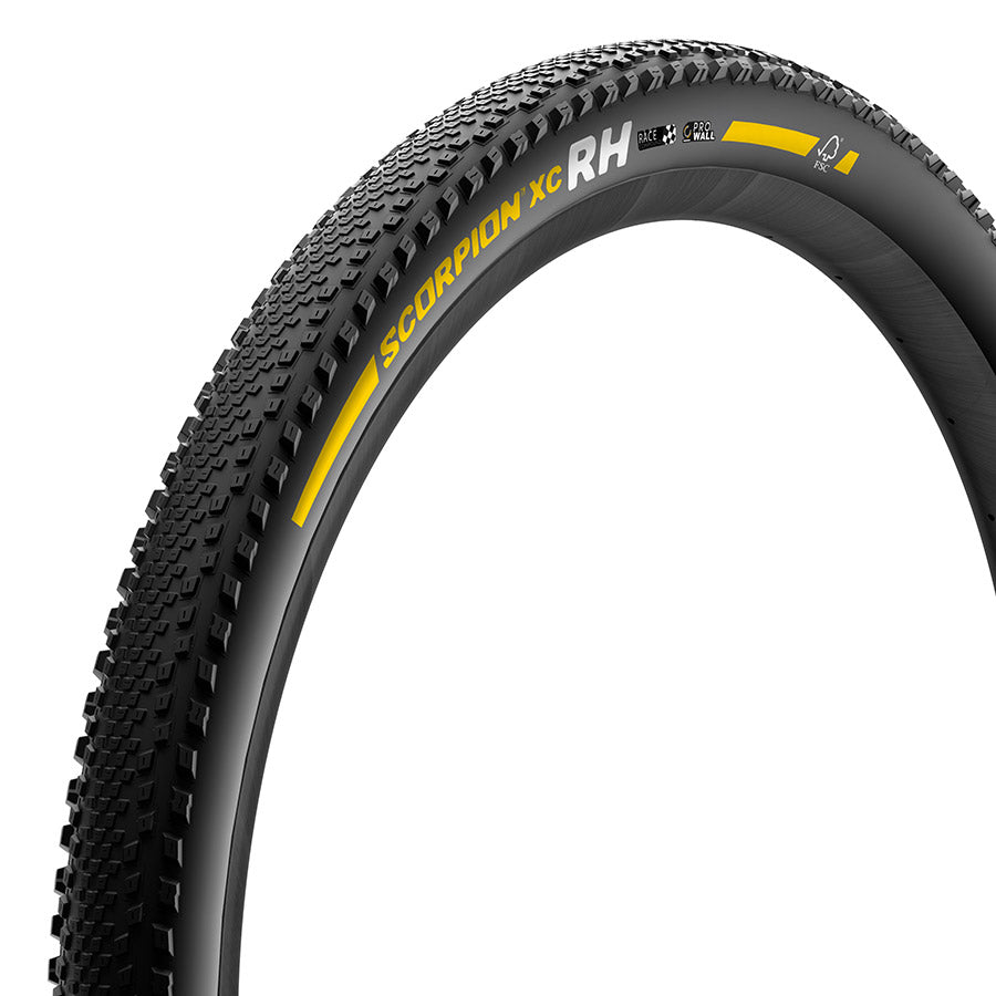 012165-02-29::0::012165-02-29::Pirelli, Scorpion Race XC RH, Pneu de VTT, 29x2.4, Pliable, Tubeless Ready, Race XC Compound, ProWALL, 120TPI, Noir