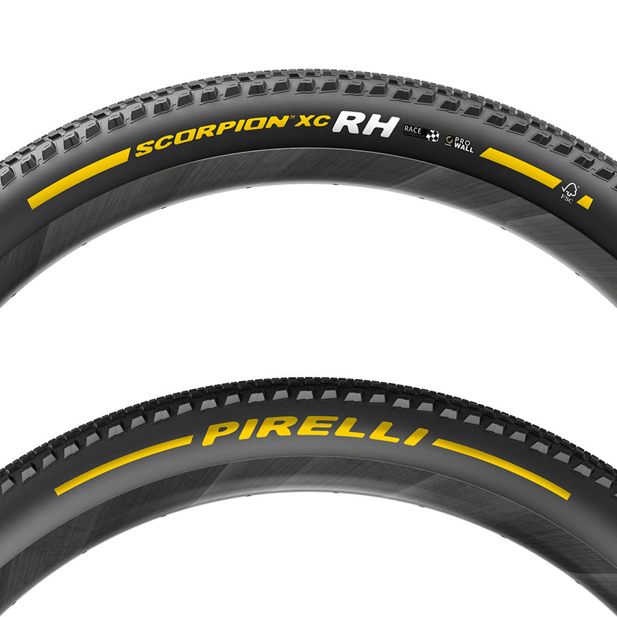 012165-02-29::2::012165-02-29::Pirelli, Scorpion Race XC RH, Pneu de VTT, 29x2.4, Pliable, Tubeless Ready, Race XC Compound, ProWALL, 120TPI, Noir