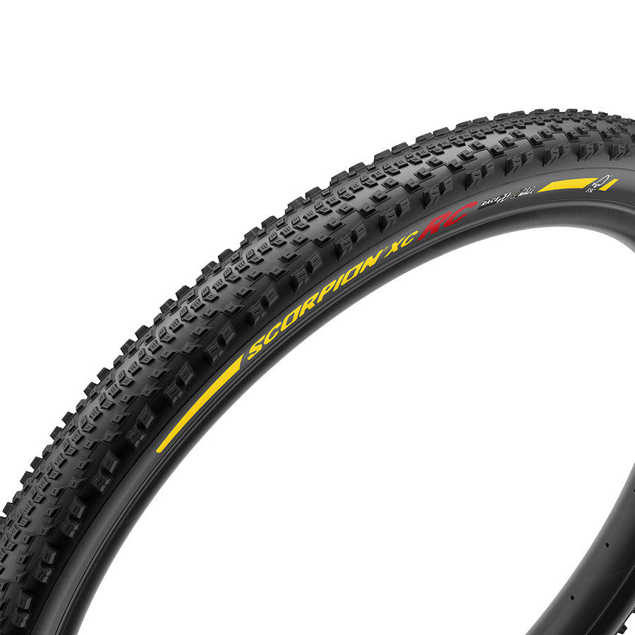 012166-02-29::0::012166-02-29::Pirelli, Scorpion Race XC RC, Pneu de VTT, 29x2.4, Pliable, Tubeless Ready, Race XC Compound, ProWALL, 120TPI, Noir