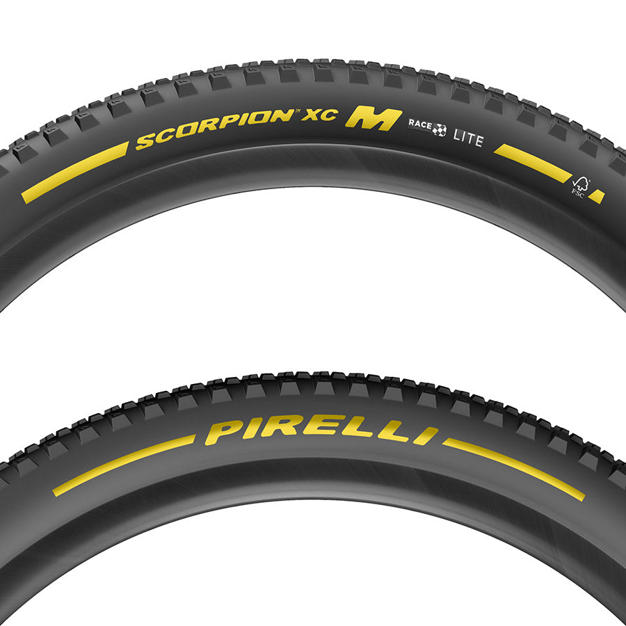 012167-01-29::2::012167-01-29::Pirelli, Scorpion Race XC M, Pneu de VTT, 29x2.4, Pliable, Tubeless Ready, Race XC Compound, Lite, 120TPI, Noir