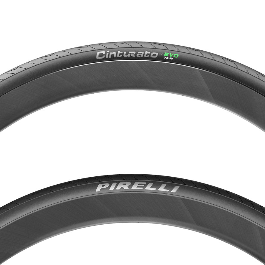 012168-01-700::2::012168-01-700::Pirelli, Cinturato EVO TLR, Pneu de route, 700x28C, Pliable, Tubeless Ready, SmartEVO AS, TechWALL+, 60TPI, Noir