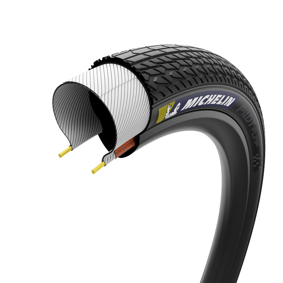 012174-01-26::5::012174-01-26::Michelin, Pilot Pump TLR, 26x2.10, Pliable, Tubeless Ready, 3x55, Noir