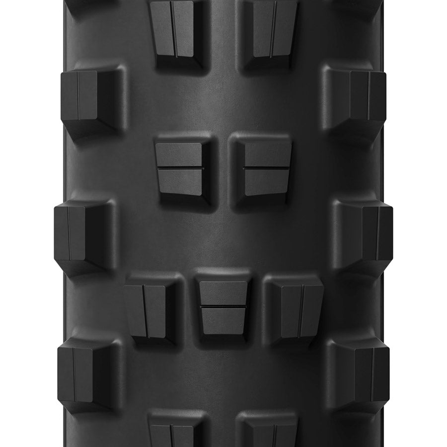 012175-02-29::4::012175-02-29::Michelin, E-WILD PERFORMANCE LINE Front, Pneu de VTT, 29x2.40, Pliable, Tubeless Ready, MAGI-X, GUM-X, 2x33, Noir