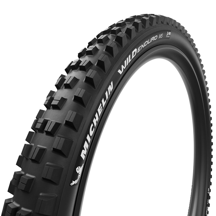 012178-02-29::1::012178-02-29::Michelin, WILD ENDURO MS PERF. LINE, Pneu de VTT, 29x2.40, Pliable, Tubeless Ready, MAGI-X, GUM-X, 2x33, Noir