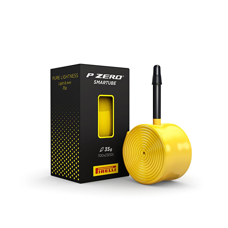 020202-01::0::020202-01::Pirelli, Pzero SmarTube, Chambre à air, Presta, Longueur: 60mm, 700C, 23-32C