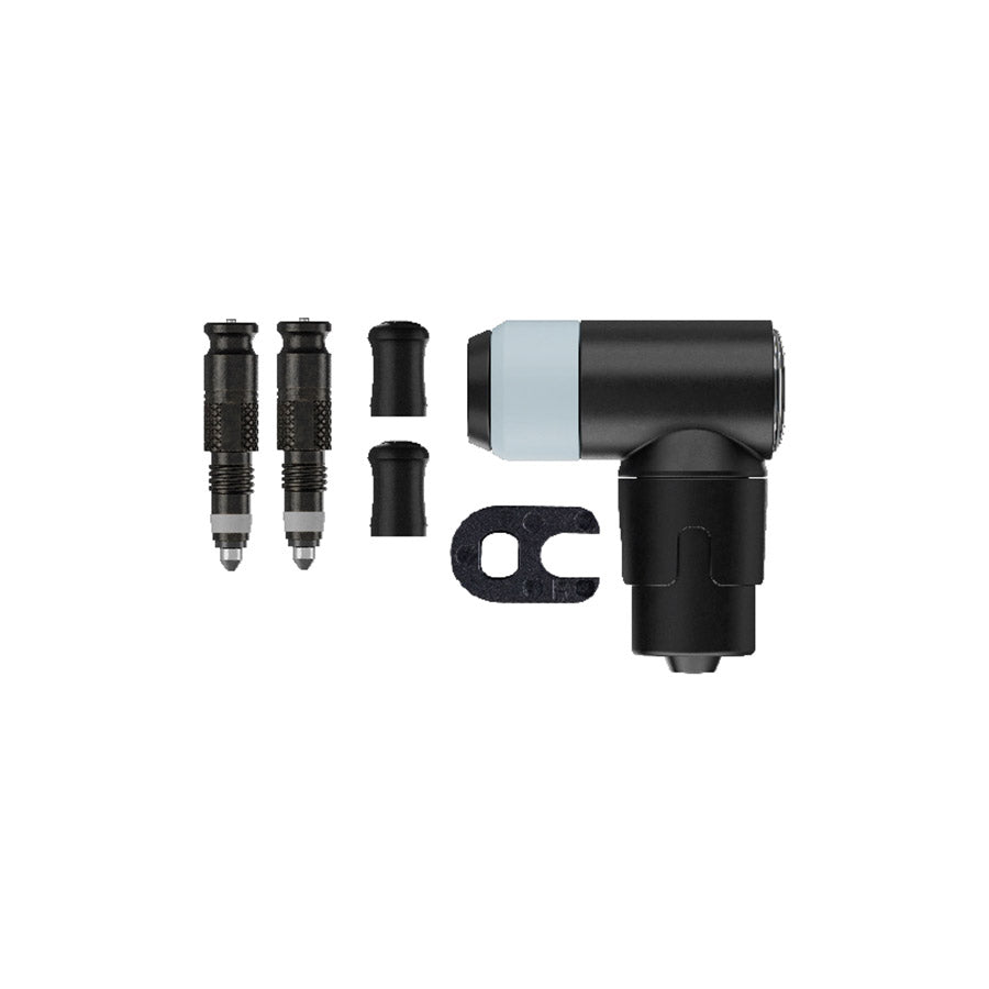 030294-01::0::030294-01::Schwalbe, Trousse de conversion CLIK avec tête de pompe, Coeur de valve CLIK, Remplace un coeur de valve Presta pour vous donner les avantages des valves CLIK, Vient également avec une tête de pompe CLIK