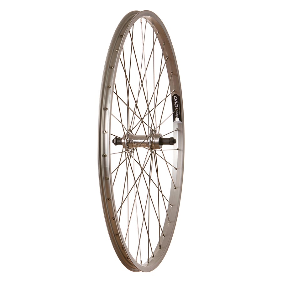 041398-05-26::0::041398-05-26::Wheel Shop, Evo Tour 20 Argent/ Formula FM-31-QR, Roue, Arrière, 26'' / 559, Trous: 36, QR, 135mm, Sur jante, Roue libre