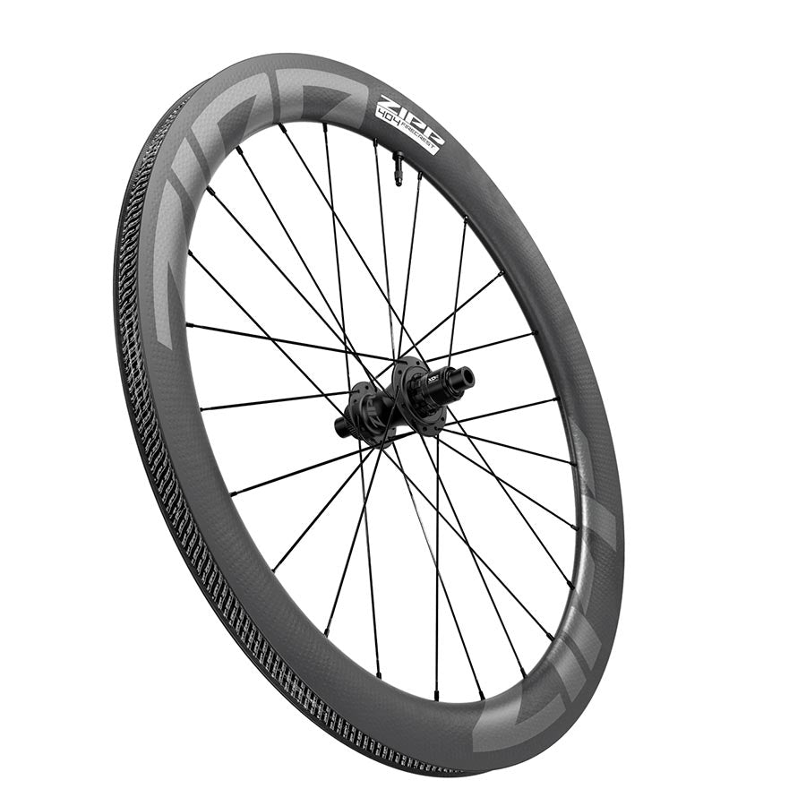 041799-02-700::1::041799-02-700::Zipp, 404 Firecrest Tubeless Disc B1, Roue, Arrière, 700C / 622, Trous: 24, 12mm TA, 142mm, Disque Center Lock, Shimano HG 11