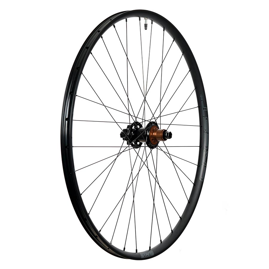 041845-04-275::0::041845-04-275::Stans No Tubes, Crest MK4, Roue, Arrière, 27.5'' / 584, Trous: 32, 12mm TA, 148mm, Disque IS 6-boulons, Shimano HG