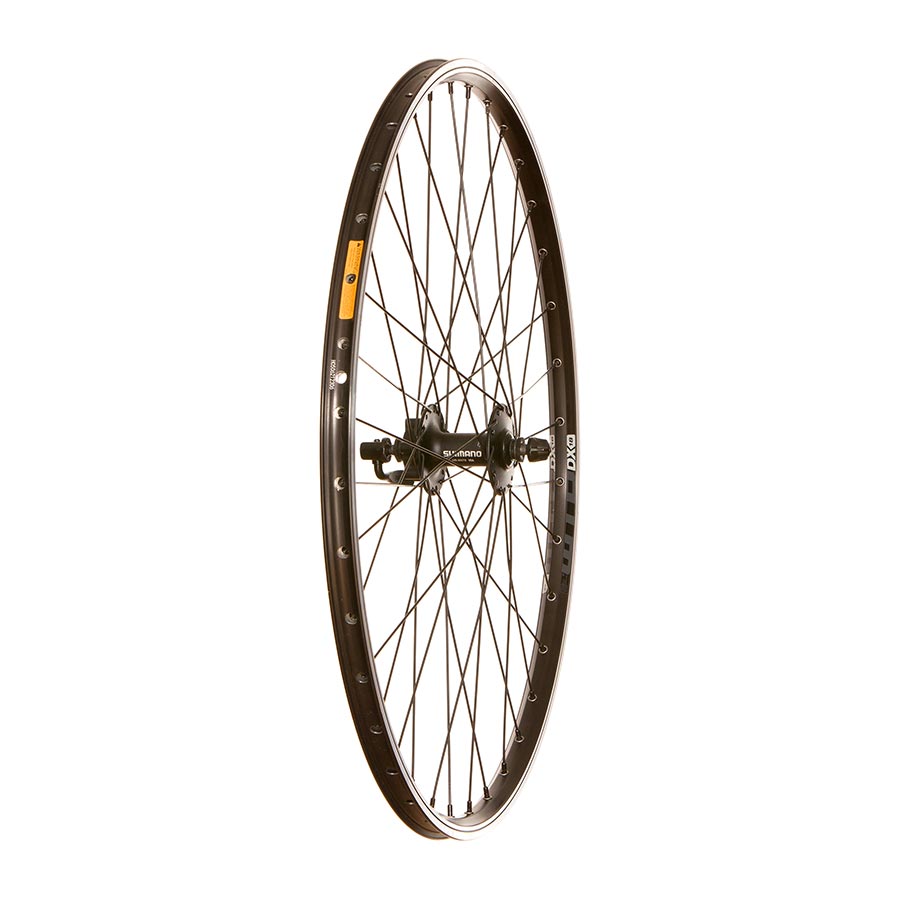 041858-01-26::0::041858-01-26::Wheel Shop, WTB DX18 / Shimano HB-M475, Roue, Avant, 26'' / 559, Trous: 36, QR, 100mm, Jante et disque IS 6-boulons