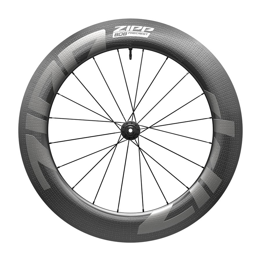 041888-01-700::1::041888-01-700::Zipp, 808 Firecrest Tubeless Disc B1, Roue, Avant, 700C / 622, Trous: 20, 12mm TA, 100mm, Disque Center Lock