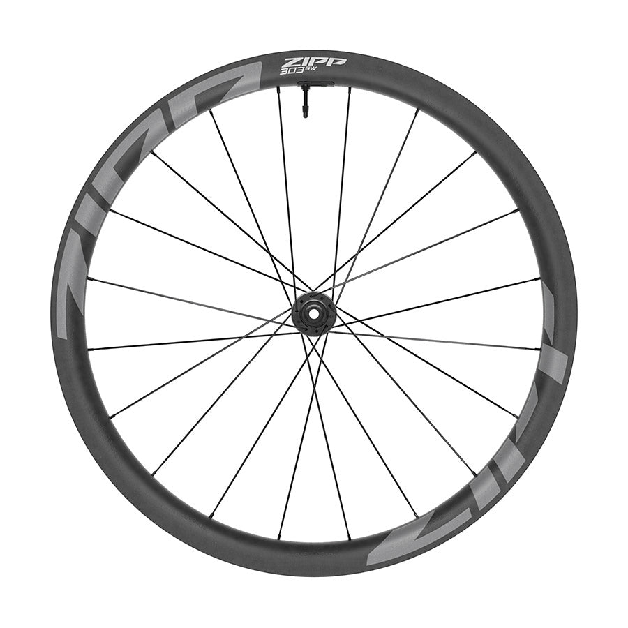 042032-01-700::1::042032-01-700::Zipp, 303 SW Tubeless Disc B1, Roue, Avant, 700C / 622, Trous: 20, 12mm TA, 100mm, Disque Center Lock