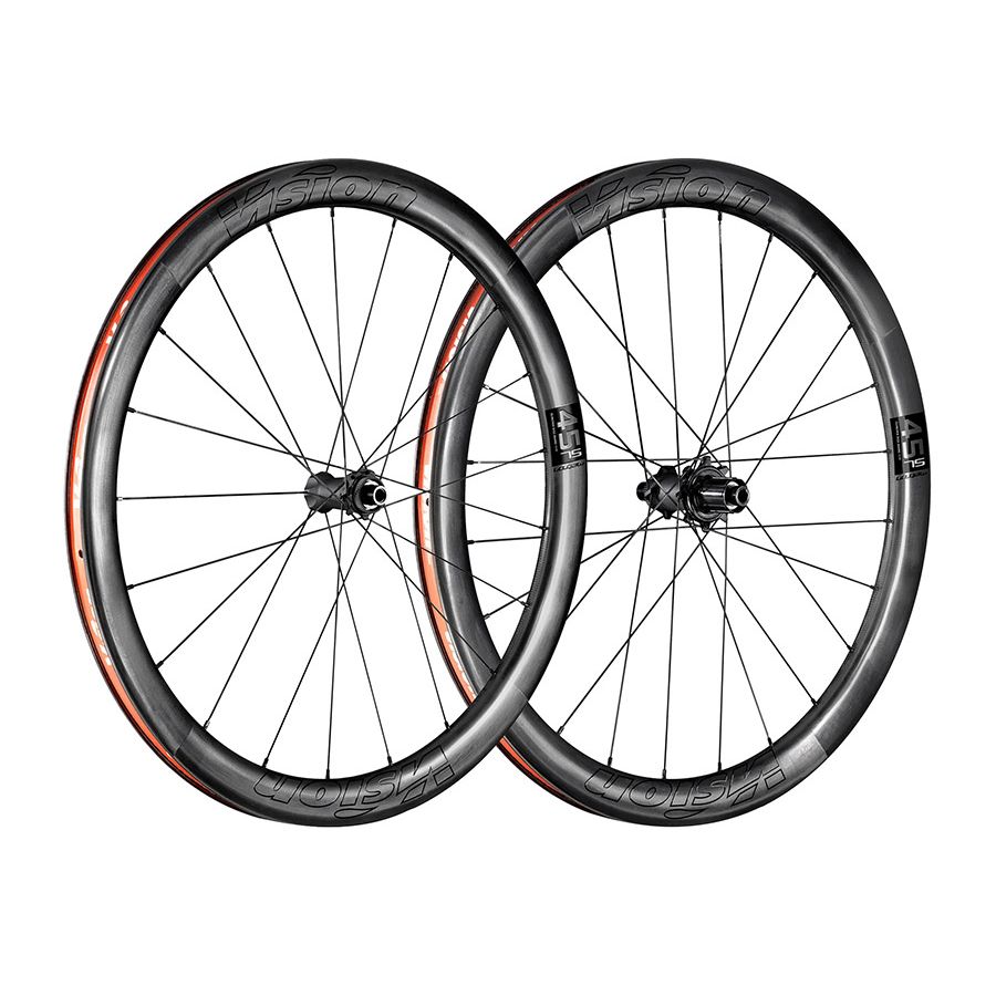 042134-02-700::0::042134-02-700::Vision, Metron 45 TL, Roue, Avant et Arrière, 700C / 622, Trous: Av: 21, Arr: 24, 12mm TA, Av: 100, Arr: 142, Disque Center Lock, SRAM XD-R, Ensemble
