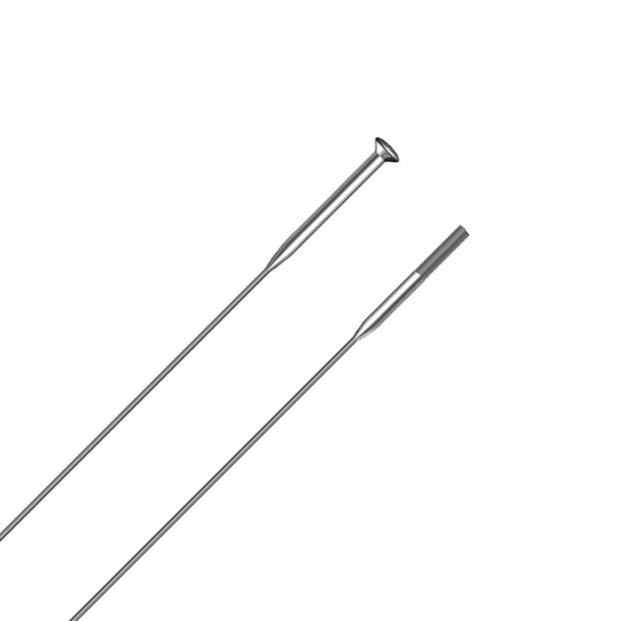 070355-999::0::070355-999::Sapim, CX-Ray, Rayons, Aéro droit, Argent, 2.0, Longueur: 310mm, Sans filet, À couper, Paquet de 100