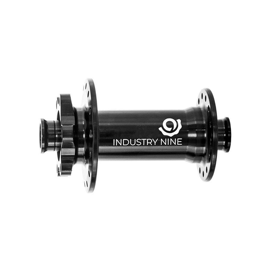 080535-02::1::080535-02::Industry Nine, 1/1 Classic Boost 6B, Moyeu à disque, Avant, 28T, 15mm TA, 110mm Boost, Noir