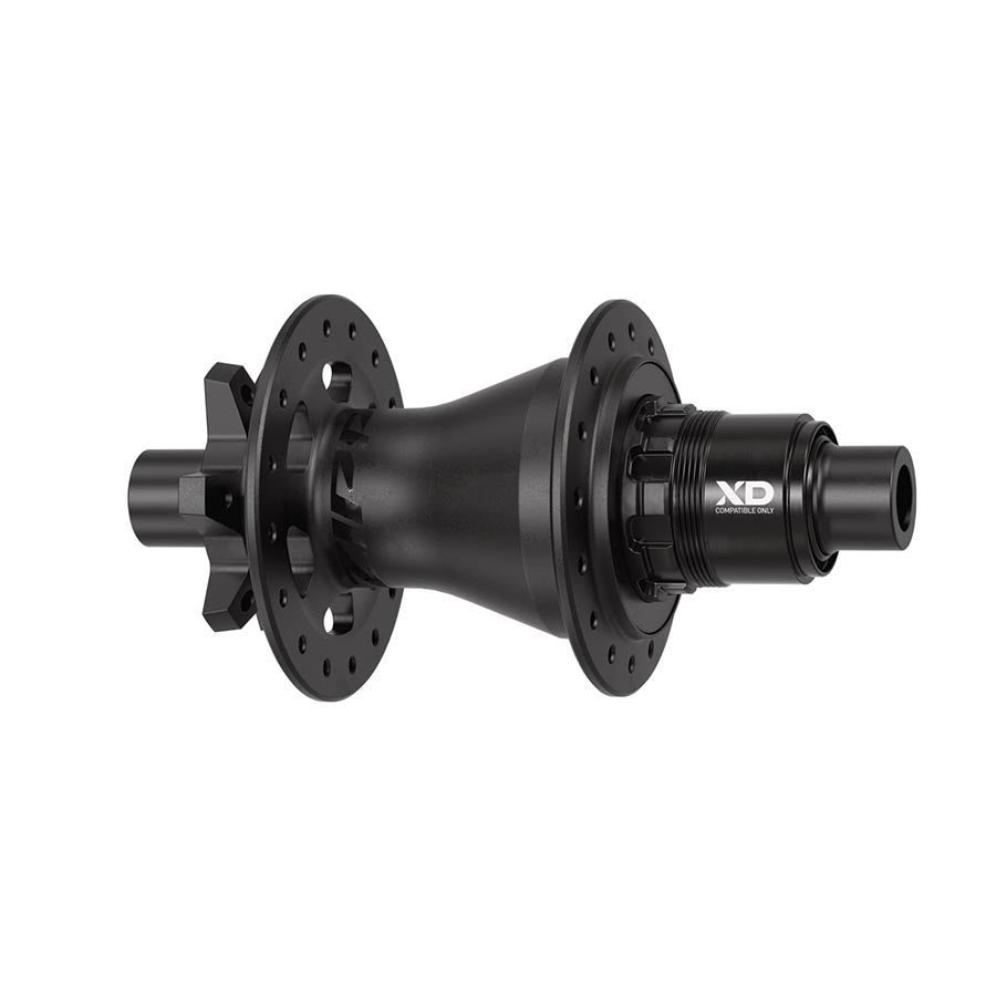 080559-02::0::080559-02::Zipp, ZM2, Moyeu à disque, Arrière, 32T, 12mm TA, 148mm, Shimano HG, Noir
