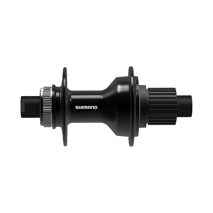 080582-02::0::080582-02::Shimano, FH-TC600, Moyeu à disque, Arrière, 32T, 12mm TA, 148mm, Shimano Micro Spline, Noir, EFHTC600MSBBL