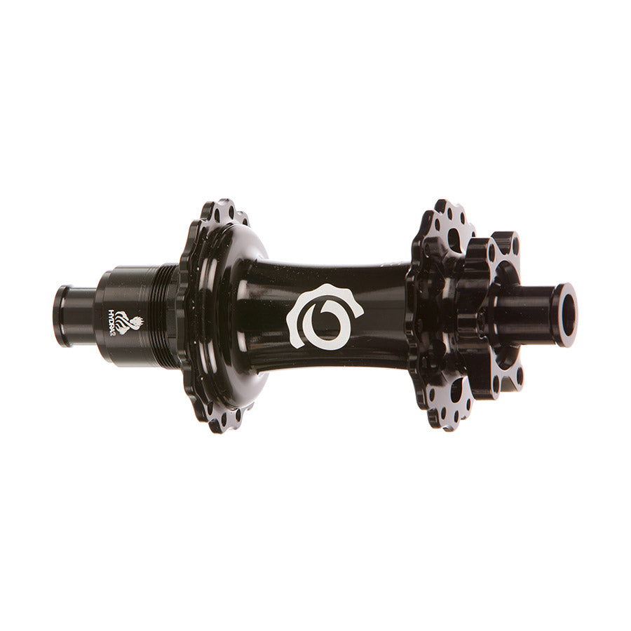080661-01::1::080661-01::Industry Nine, Hydra 2 SuperBoost XD, Moyeu à disque, Arrière, 32T, 12mm TA, 157mm, SRAM XD, Noir