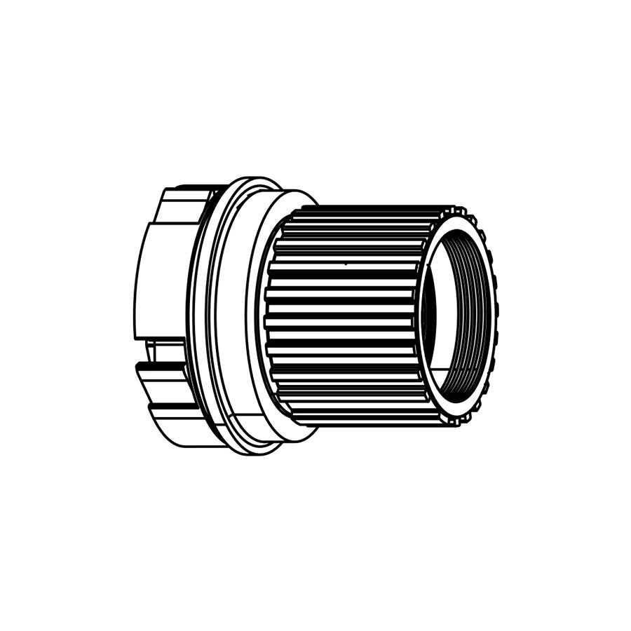 091134-01::0::091134-01::Zipp, Corps de cassette pour ZM900, Corps de cassette, Shimano Micro Spline, Kit