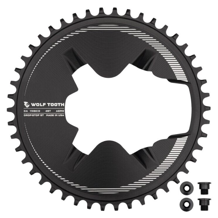 WO-110DP4-R-S-02N-46A::0::WO-110DP4-R-S-02N-46A::PLAQUETTE AERO DM POUR SHIMANO R9200 - 46T