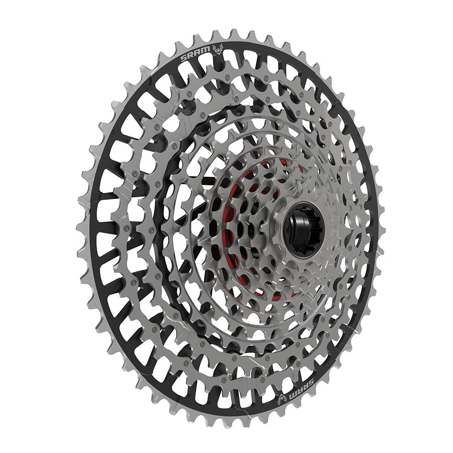120670-01::1::120670-01::SRAM, XS-1297 XX Eagle T-Type, Cassette, Argent/Noir, Vitesses: 12, 10-52D