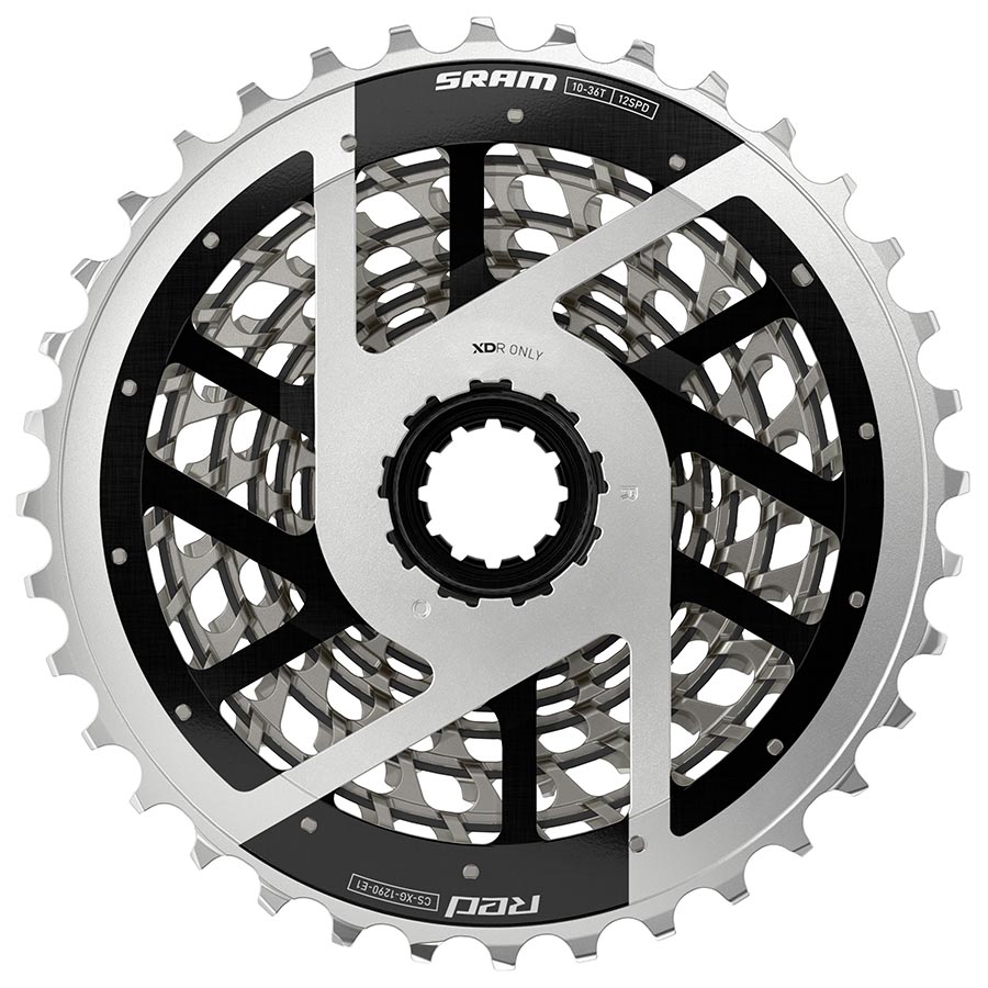 120689-04::2::120689-04::SRAM, XG-1290 E1, Cassette, Argent, Vitesses: 12, 10-36D, XD-R