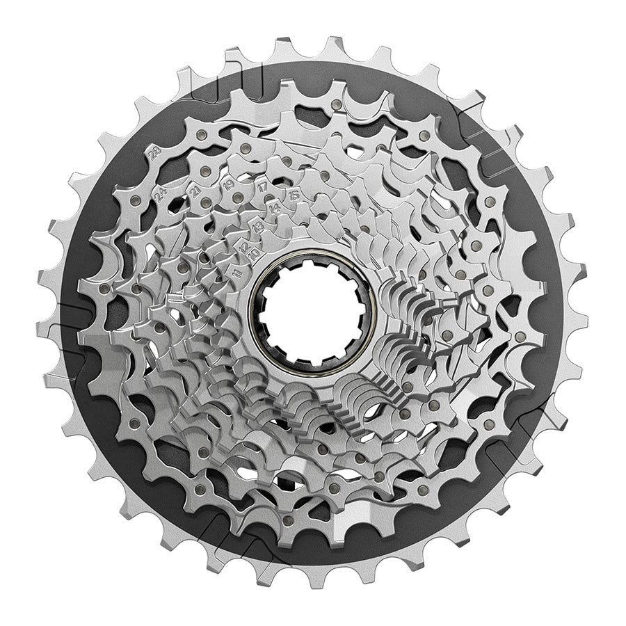 120720-03::0::120720-03::SRAM, XG-1270 E1, Cassette, Argent, Vitesses: 12, 10-33D, XD-R