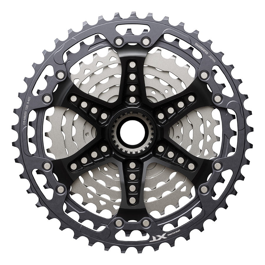 120738-02::1::120738-02::Shimano, Deore XT CS-M8200, Cassette, Anodized, Speed: 12, 9-45T, MicroSpline