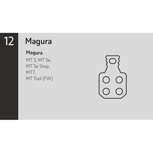 SN-73-012-063-3::1::SN-73-012-063-3::SINTER GREEN 12 PADS 25 SETS MAGURA