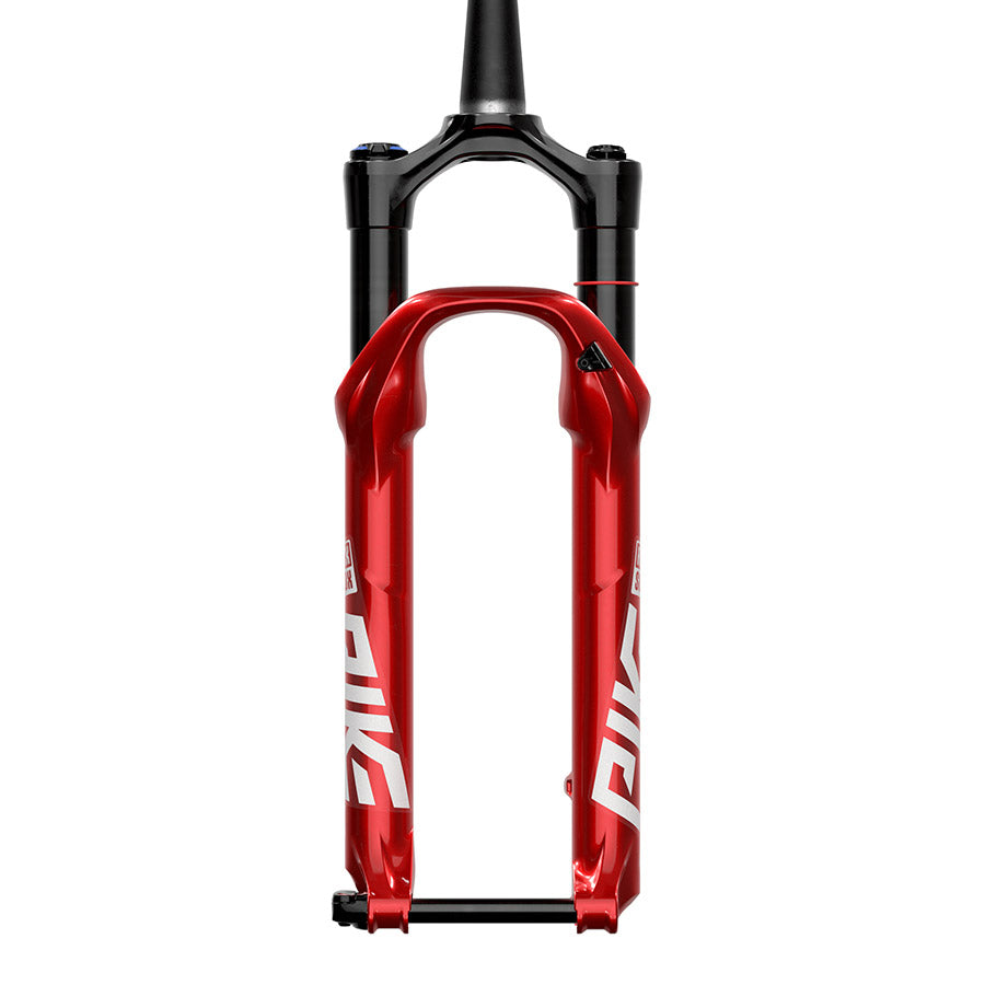 140833-04-26::1::140833-04-26::RockShox, Pike DJ A4, Fourche à suspension, 26'', Air, 100mm, 1-1/8''-1.5'', 15x100mm TA, Déport: 40mm, Rouge
