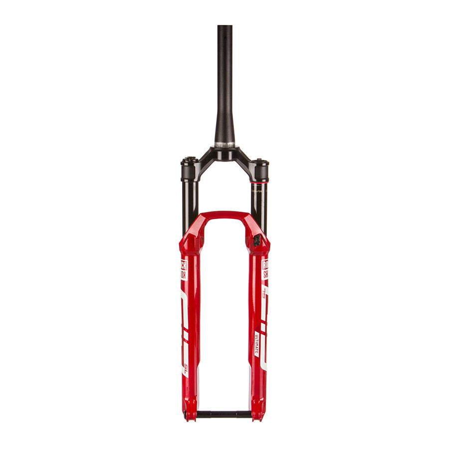 140987-03-29::0::140987-03-29::RockShox, SID SL Ultimate 3P Remote E1, Fourche à suspension, 29'', DebonAir, 100mm, 1-1/8''-1.5'', 15x110mm TA, Déport: 44mm, Rouge, Télécommande: Vendue Séparément