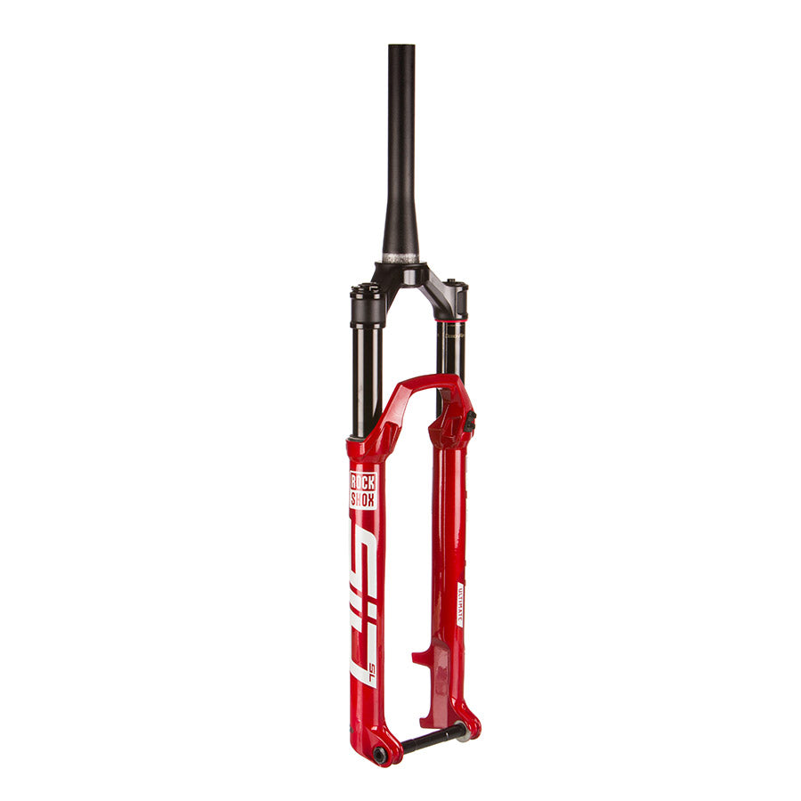 140987-03-29::1::140987-03-29::RockShox, SID SL Ultimate 3P Remote E1, Fourche à suspension, 29'', DebonAir, 100mm, 1-1/8''-1.5'', 15x110mm TA, Déport: 44mm, Rouge, Télécommande: Vendue Séparément