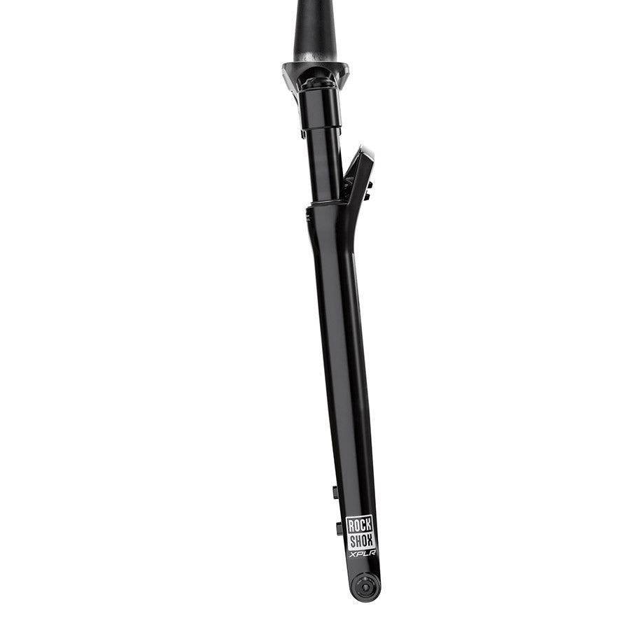 140989-01-700::2::140989-01-700::RockShox, Rudy XL Ultimate A1, Fourche à suspension, 700C, Solo Air, 60mm, 1-1/8''-1.5'', 12x100mm TA, Déport: 45mm, Noir