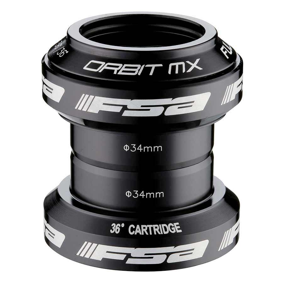 150042-01::0::150042-01::FSA, Orbit MX, Jeu de direction, Noir, 100g, (S.H.I.S : EC34/28.6 | EC34/30)