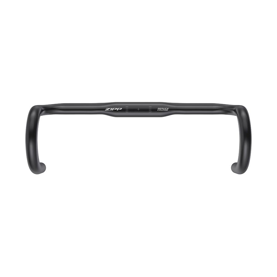 170819-11::1::170819-11::Zipp, Service Course 80 Ergo, Guidon de route, Diamètre: 31.8mm, 440mm, Hauteur: 125mm, Portée: 80mm, Noir