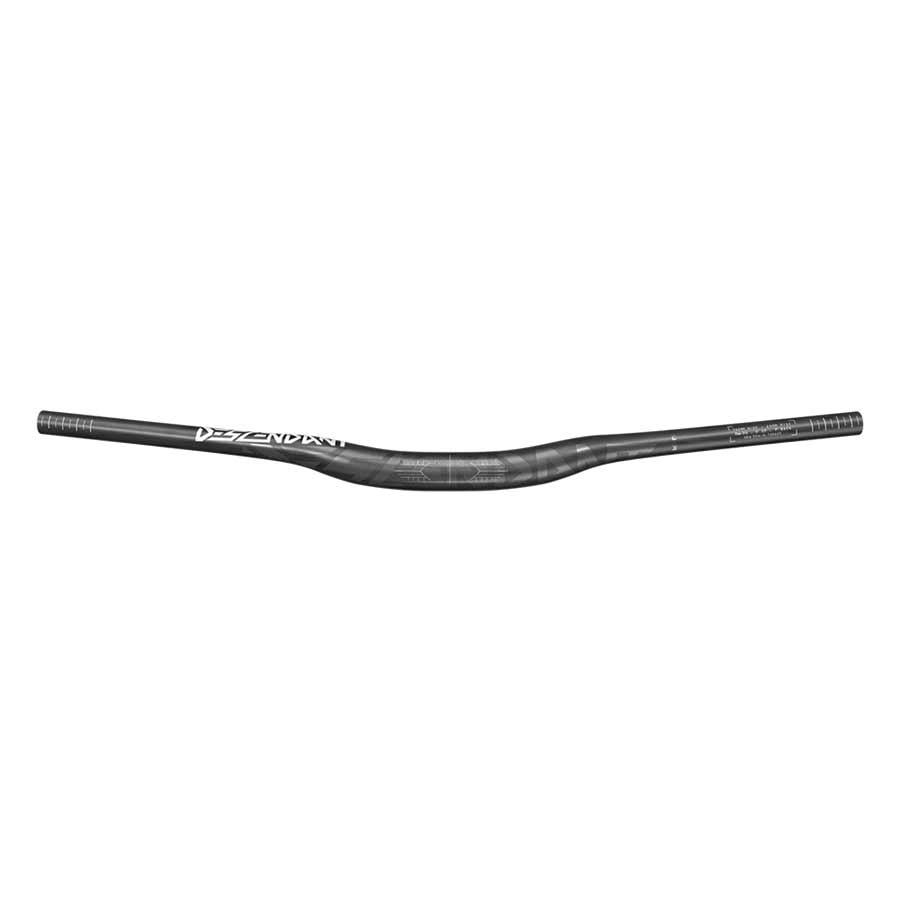 170877-01::0::170877-01::Truvativ, Descendant Riser Carbon 35, Guidon de VTT, Diamètre: 35mm, 760mm, Élévation: 20mm, Noir