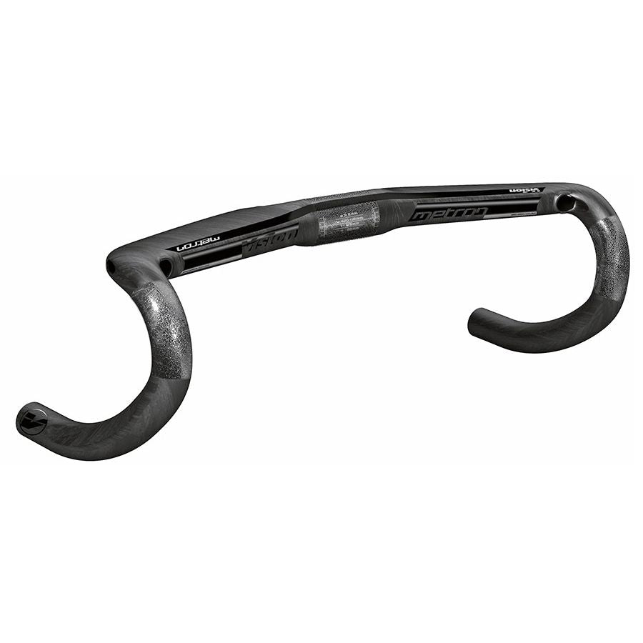 171041-01::0::171041-01::Vision, Metron Aero, Guidon de route, Diamètre: 31.8mm, 400mm, Hauteur: 125mm, Portée: 80mm, Noir